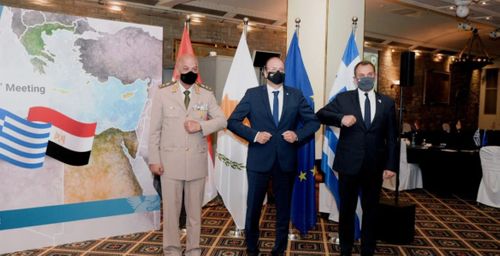 Greece, Cyprus and Egypt enhance defence cooperation